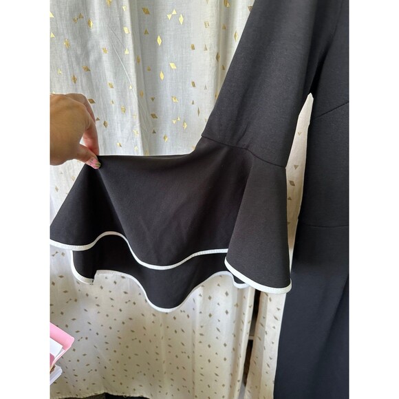 VFshow Vfemage Dramatic Piped Bell Sleeve Shift Special Occasion Dress XL - Picture 4 of 7